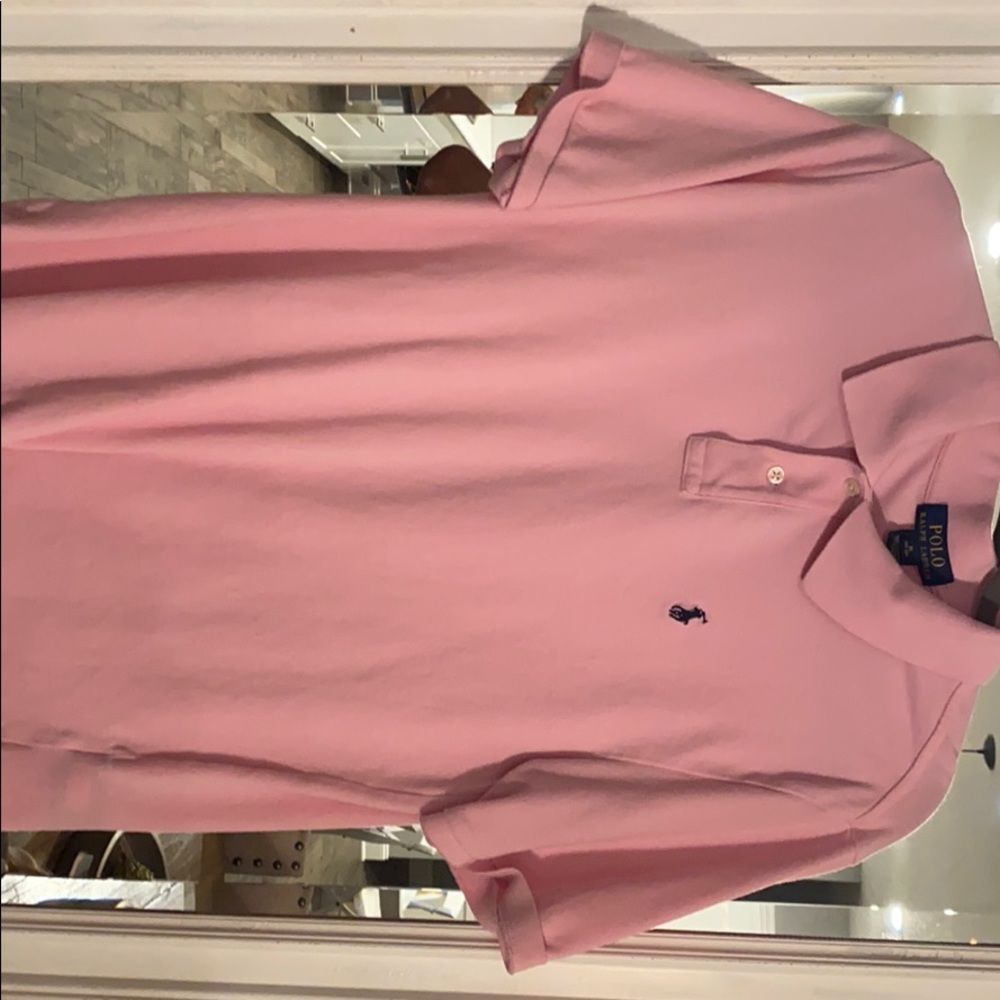 Pink polo